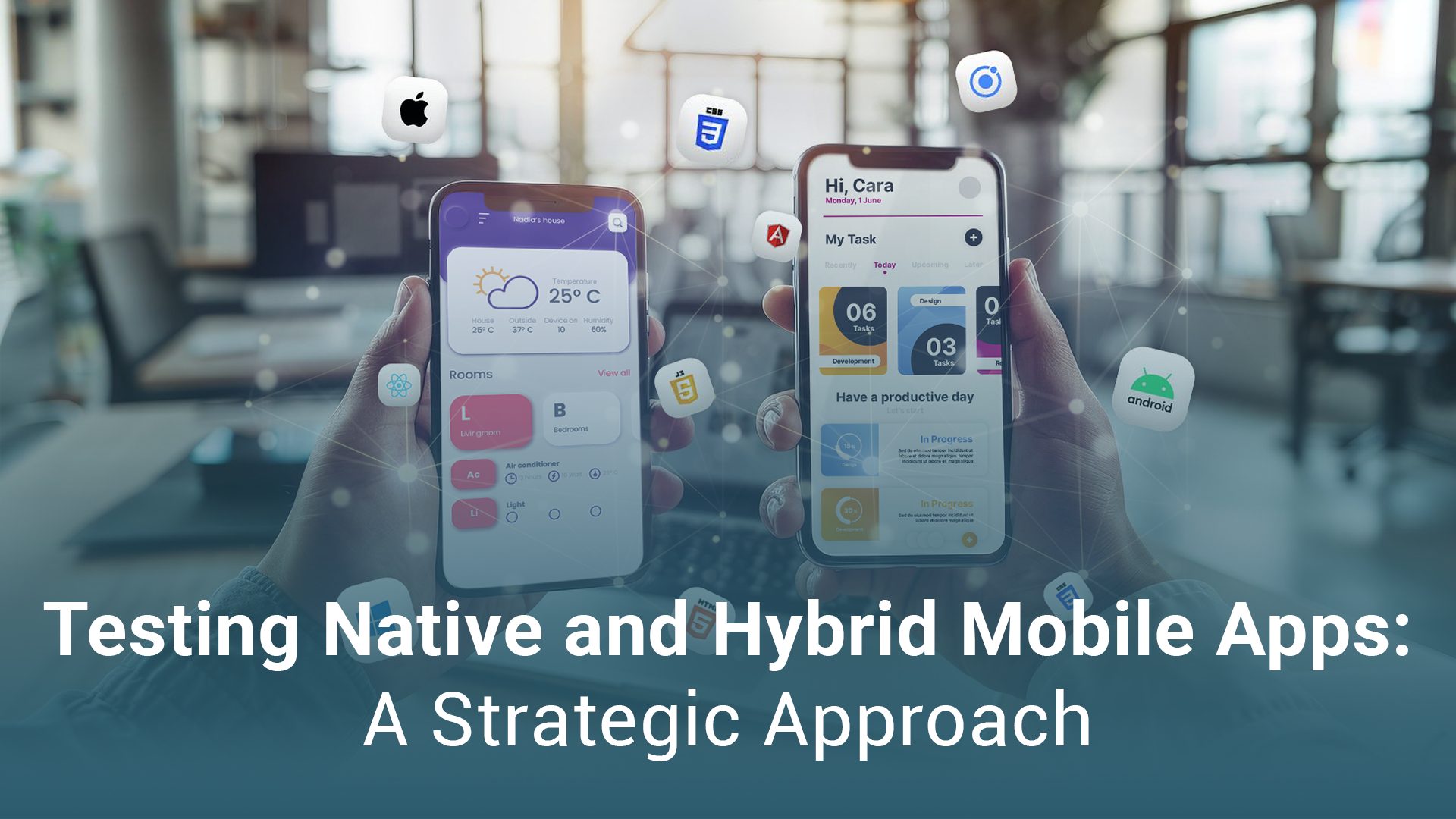 Testing Native and Hybrid Mobile Apps: A Strategic Approach